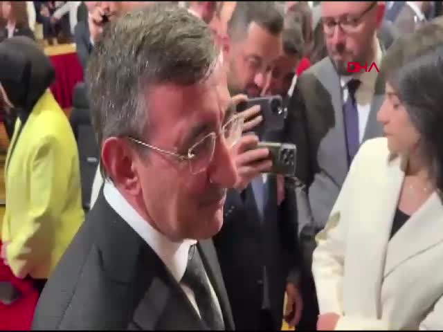 Cumhurbaşkanı Yardımcısı Cevdet Yılmaz,