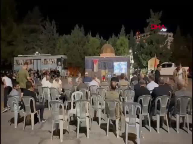 Mardin'de Sumud Filosu'na destek