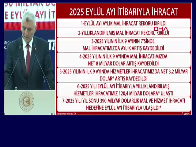 Ticaret Bakanı Ömer Bolat,