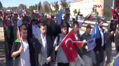 OMÜ Öğrencilerinden İsrail’in Sumud Filosu Saldırısına Sert Tepki: ‘İslam Ülkeleri Askeri Müdahalede Bulunsun’