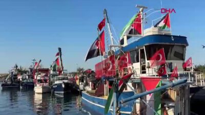 Ordu'da Küresel Sumud Filosu'na destek