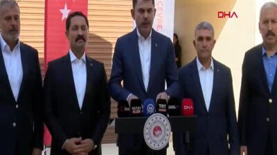 Bakan Kurum’dan Deprem Bölgesinde Tarihi Açıklama: 350 Bininci Konutu Teslim Edeceğiz