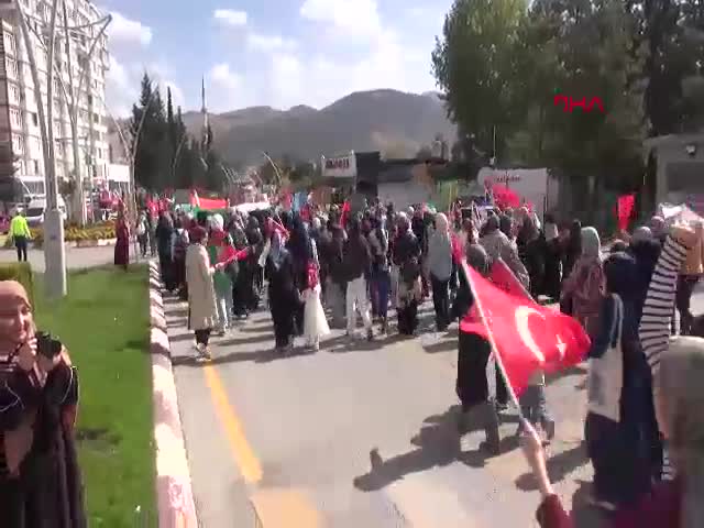 Tokat'ta vatandaşlar İsrail'in Küresel