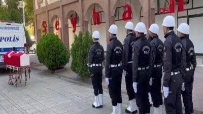 Terör Saldırısında Yaralanan Gazi Polis Memuru Harun Çalışkan Son Yolculuğuna Uğurlandı