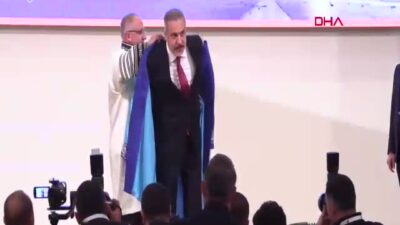 Dışişleri Bakanı Hakan Fidan, Gazi