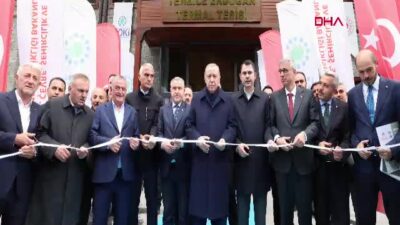 Cumhurbaşkanı Erdoğan Rize’de Tenzile Erdoğan Termal Tesisi’ni Hizmete Açtı