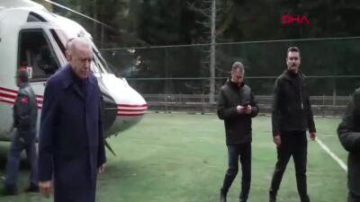 Cumhurbaşkanı Erdoğan Ayder Yaylası’nda Vatandaşlarla Buluştu