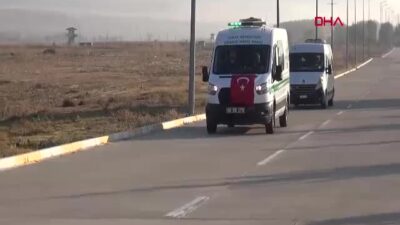 Tokat’ta Eğitim Sırasında Şehit Olan Piyade Er Eyüp Güner Memleketine Son Yolculuğuna Uğurlandı