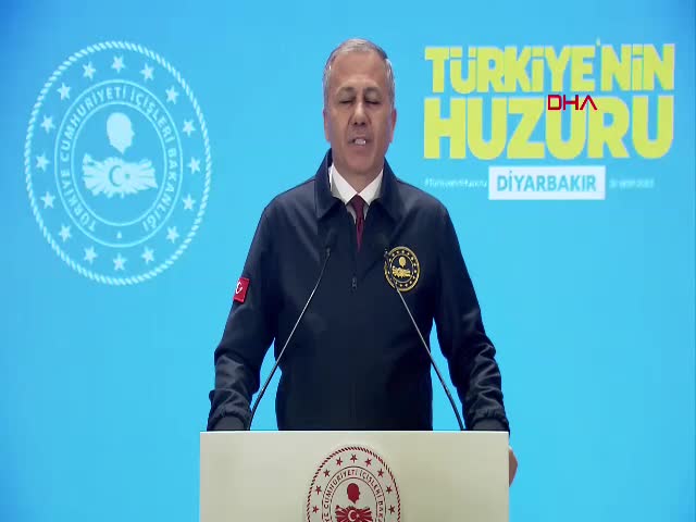 İçişleri Bakanı Ali Yerlikaya,