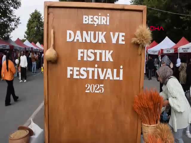Beşiri’de Geleneksel 3’üncü Danuk ve Fıstık Festivali Coşkuyla Kutlandı Batman'ın Beşiri ilçesinde düzenlenen
