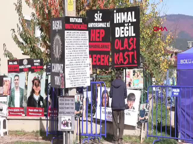 Bolu Otel Yangını Davasında 3. Duruşma: Mağdur Ailelerden Sert Tepki Bolu Grand Kartal Otel
