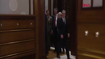 Cumhurbaşkanı Erdoğan ile İngiltere Başbakanı Starmer Ankara’da Görüştü