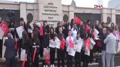 Keşan’da Cumhuriyet Coşkusu: 102 Öğrenci 102. Yılda Tarihi Anı Yaşattı