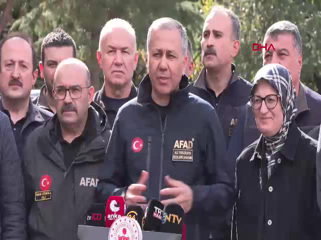 İçişleri Bakanı Ali Yerlikaya,