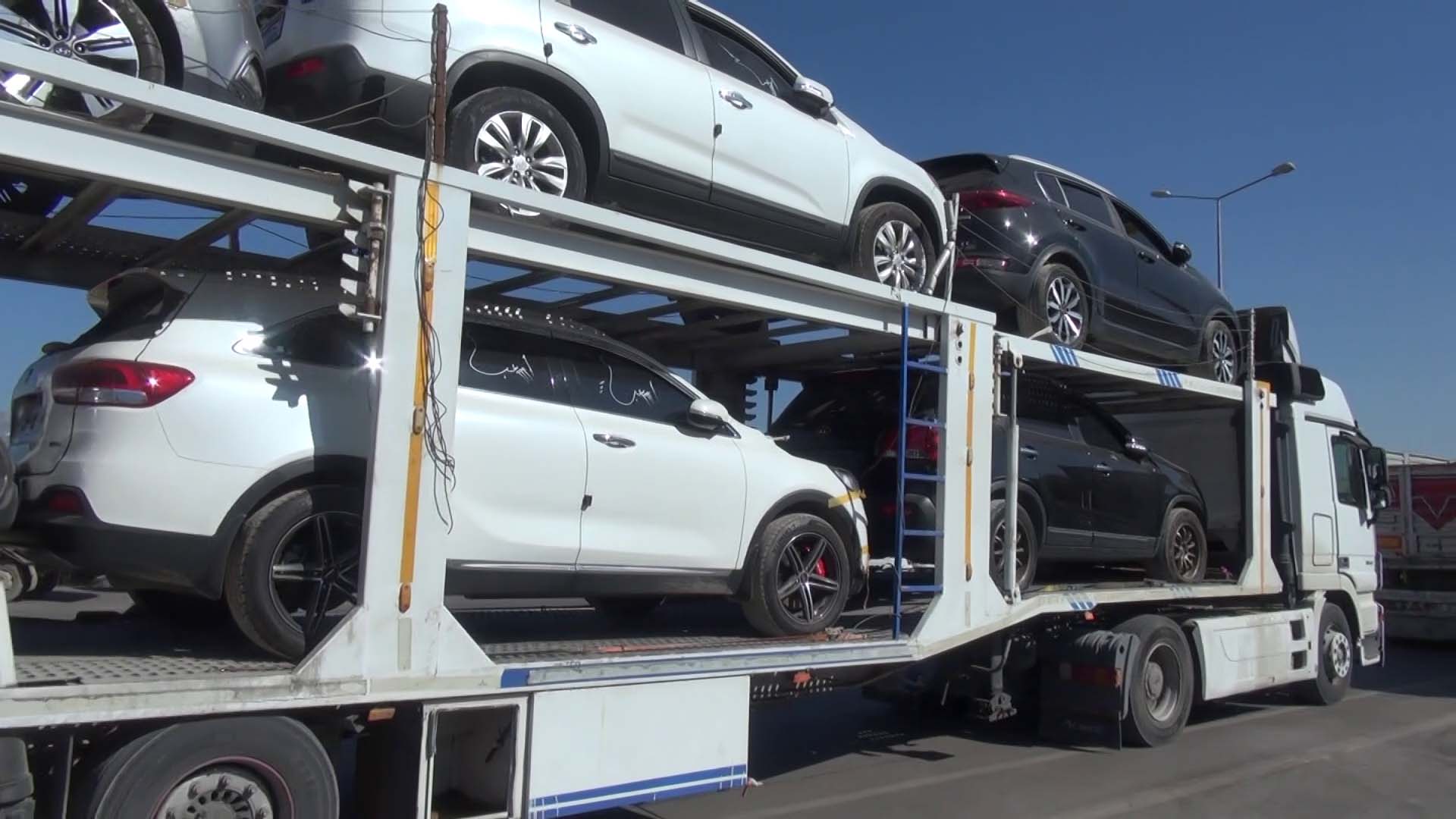 Güney Kore’den Suriye’ye 6 Ayda 150 Bin Araç Transit Taşımacılıkla Ulaştı