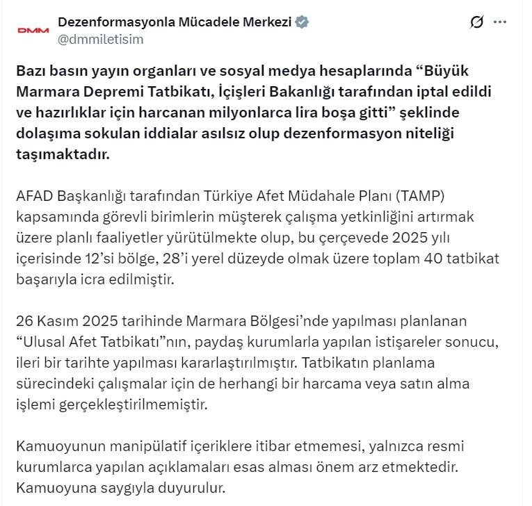 İletişim Başkanlığı DMM, Marmara Bölgesi'ndeki