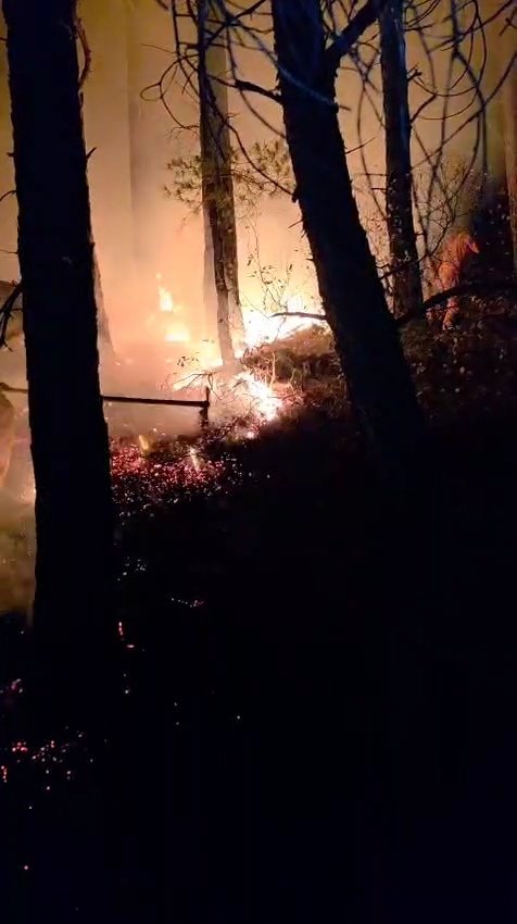 Hatay’da Yıldırım Düşmesi Sonucu Çıkan Orman Yangını 12 Saatte Kontrol Altına Alındı