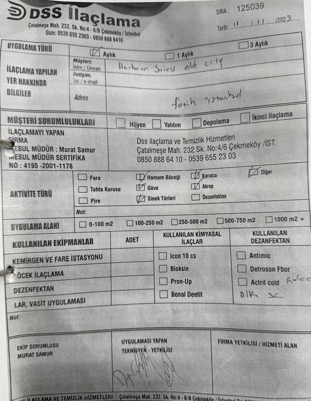 İstanbul Fatih'te Almanya'dan gelen