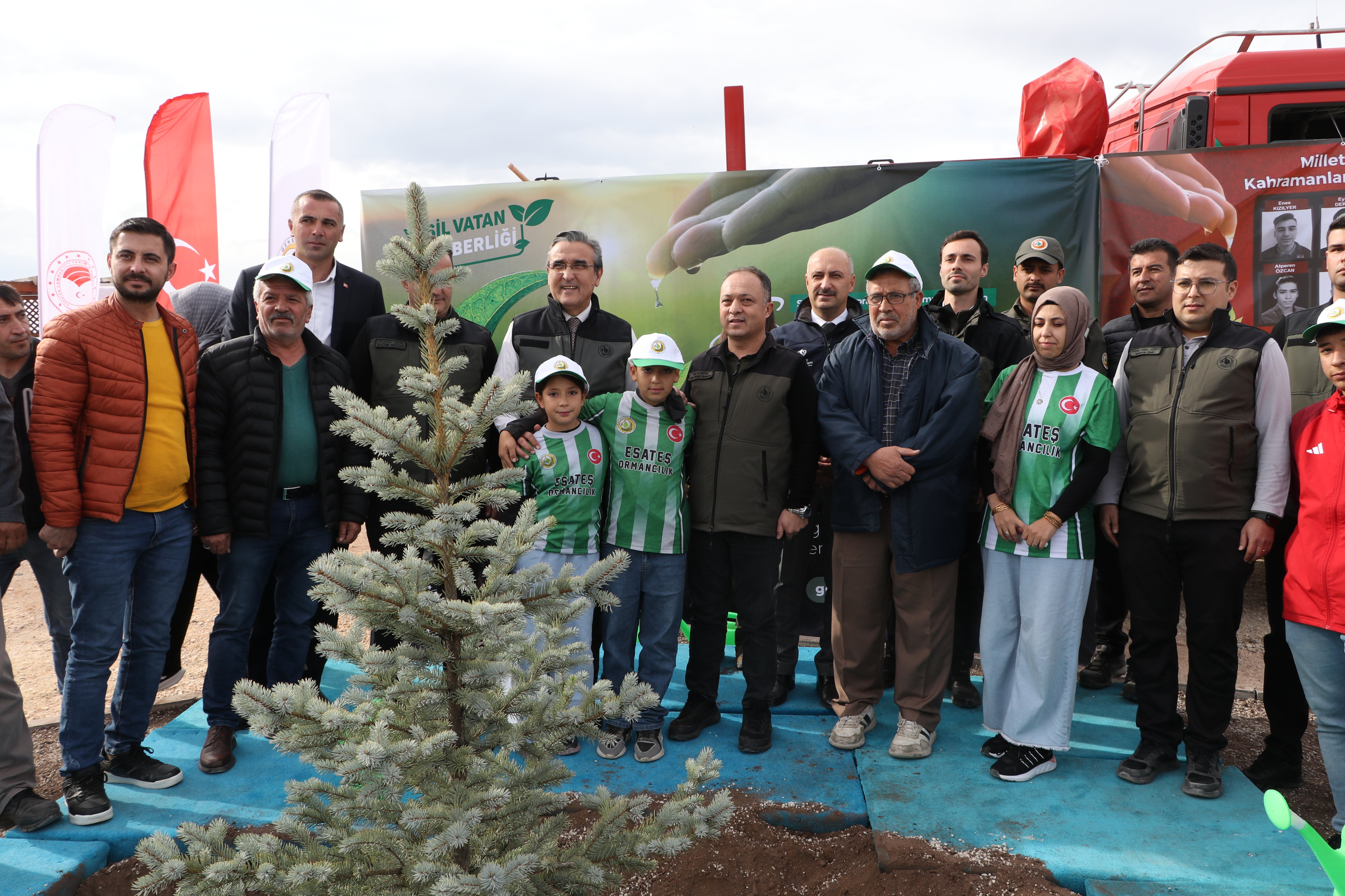 Orman Şehidi Eyüp Dereli’nin Adı 15 Bin Fidanla Ebediyen Yaşayacak