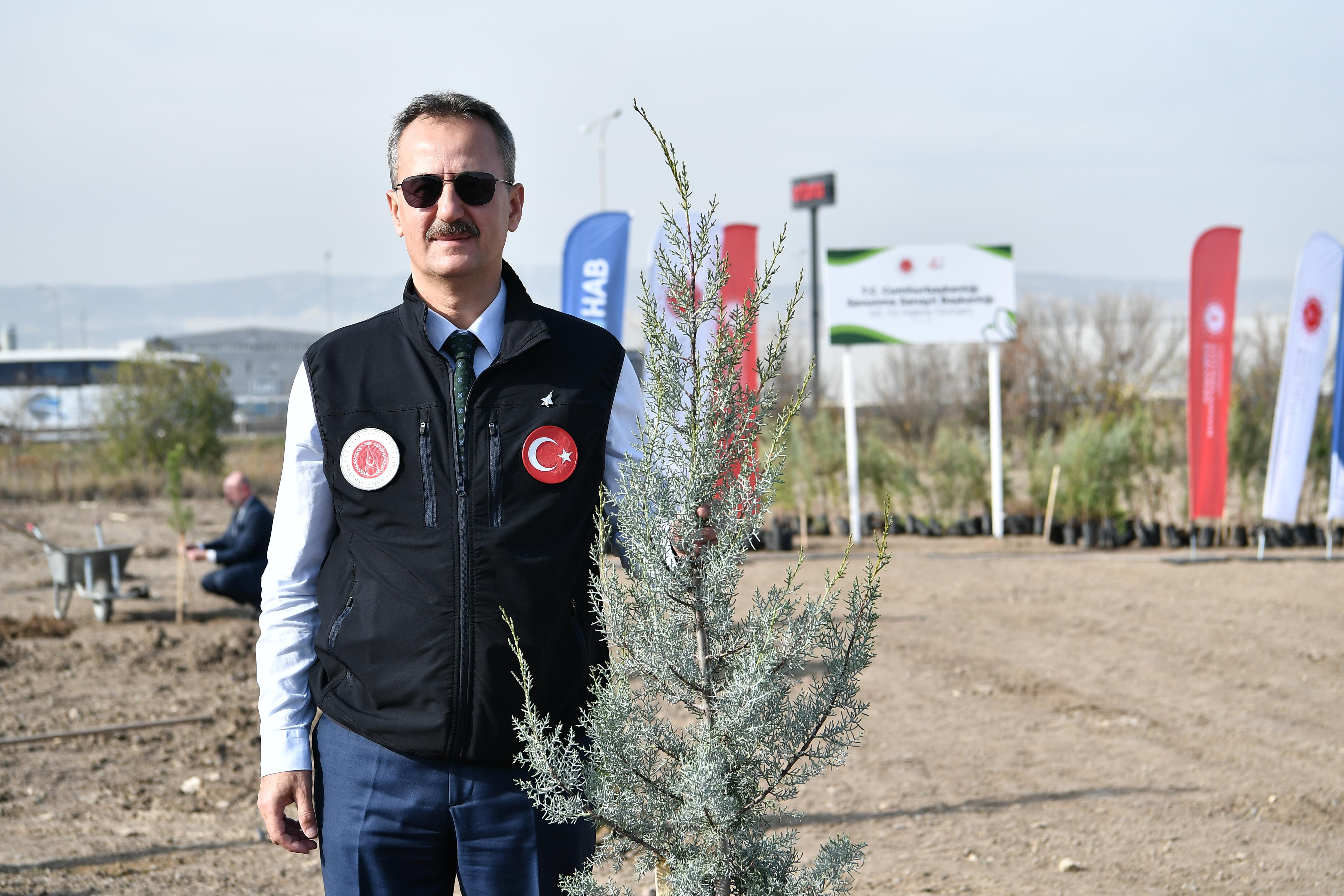 Savunma Sanayii ‘Yeşil Vatan Seferberliği’nde: SSB 40’ıncı Yıl Hatıra Ormanı Kuruldu