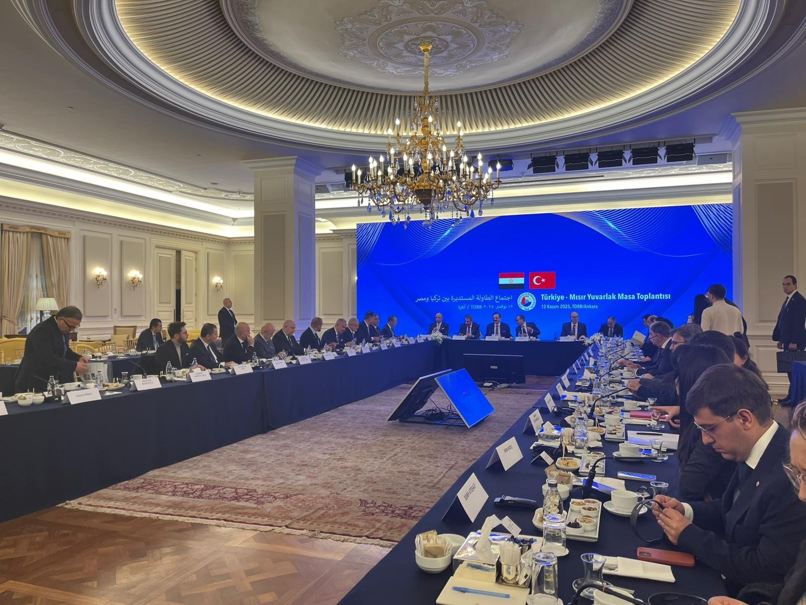 TOBB Başkanı Hisarcıklıoğlu: Mısır ile 15 Milyar Dolarlık Ticaret Hedefini Destekliyoruz