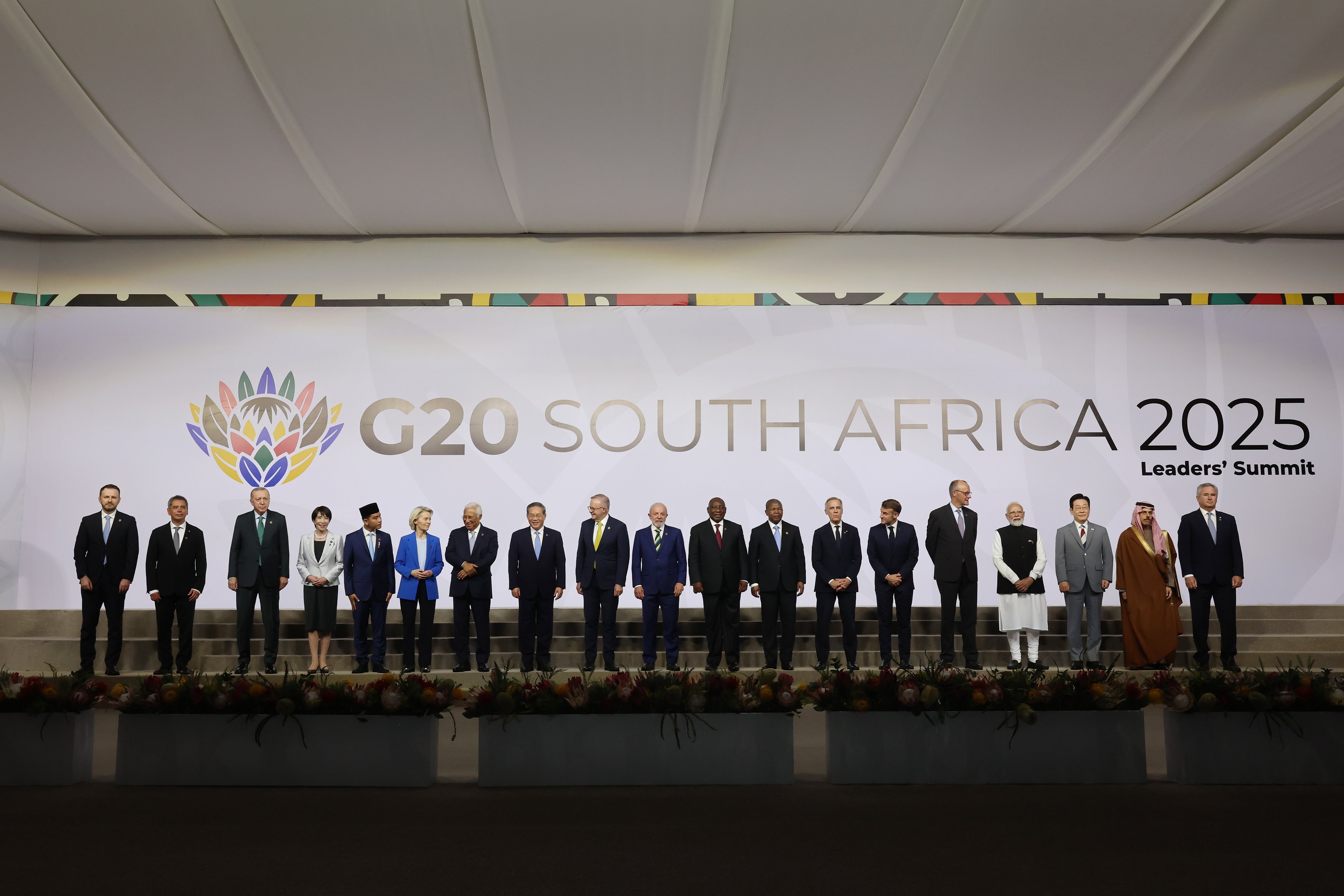 Güney Afrika'da düzenlenen G20 Liderler