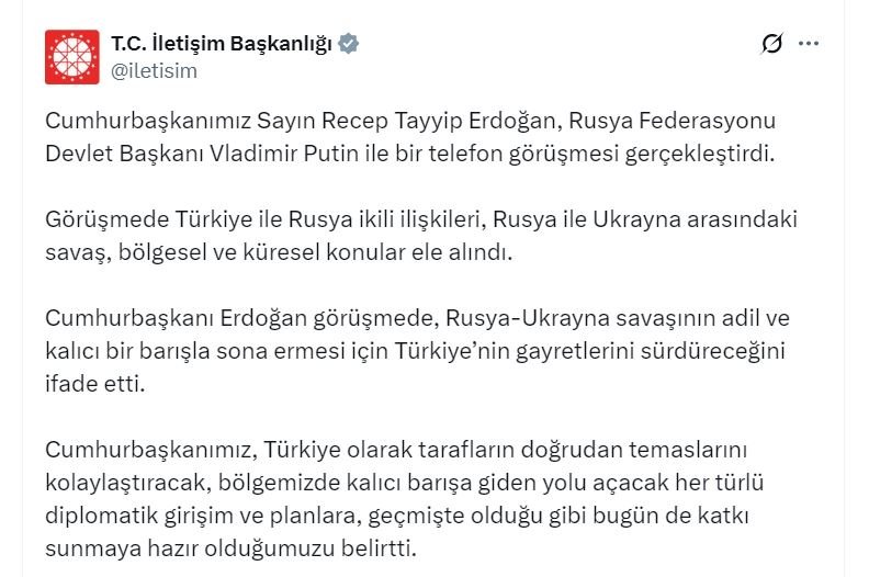 Cumhurbaşkanı Recep Tayyip Erdoğan, Rusya