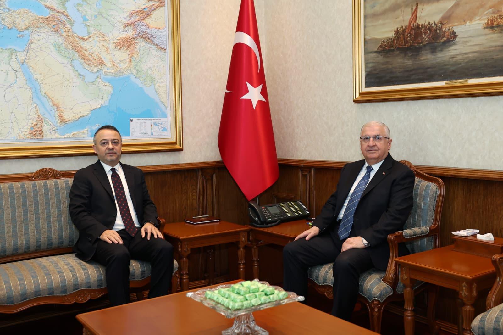 Milli Savunma Bakanı Güler’den Şam Büyükelçisi Yılmaz’a Başarı Mesajı