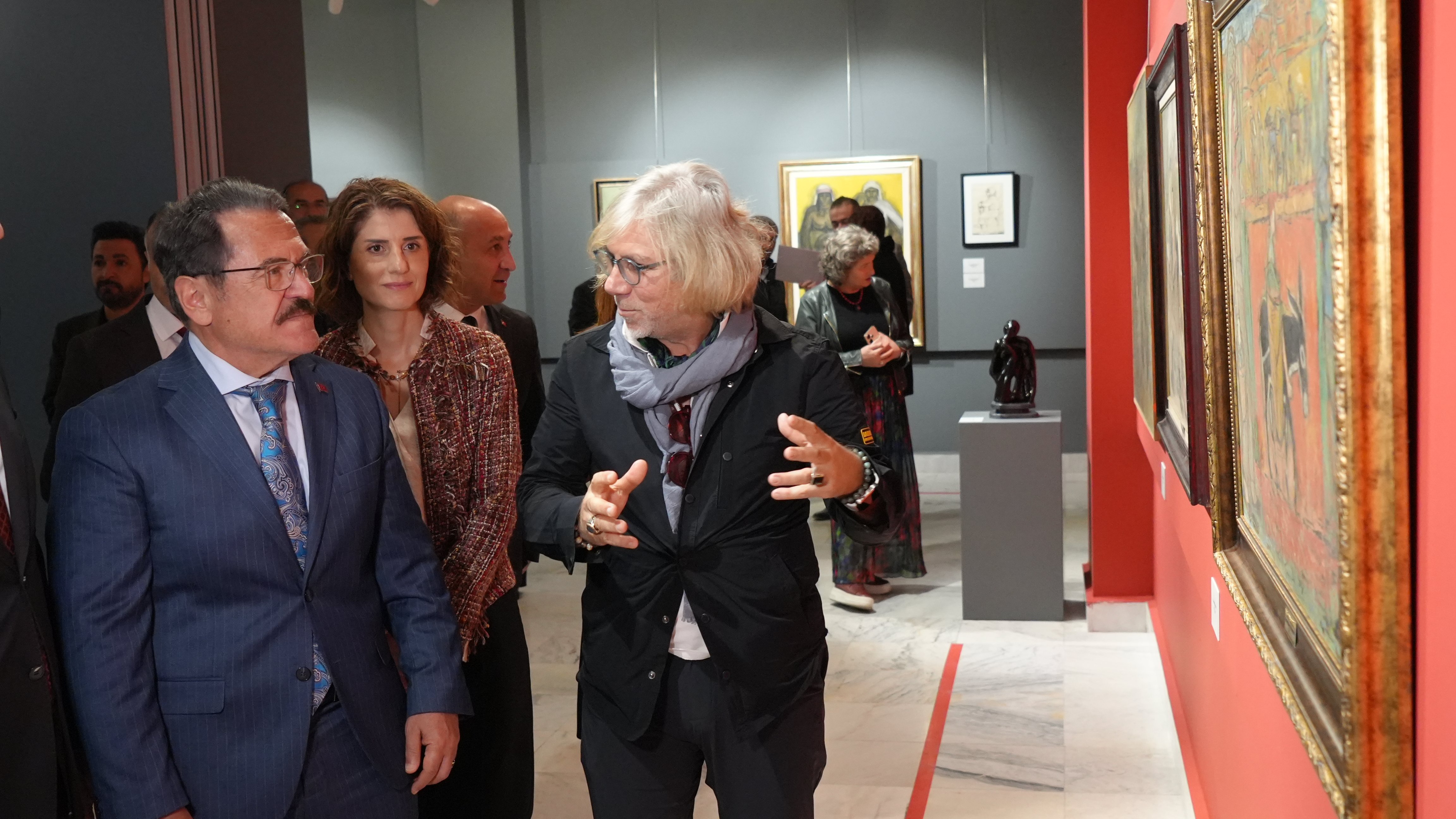 Ankara Resim ve Heykel Müzesi’nde ‘Aile Yılı’na Özel İki Büyük Sergi Açıldı