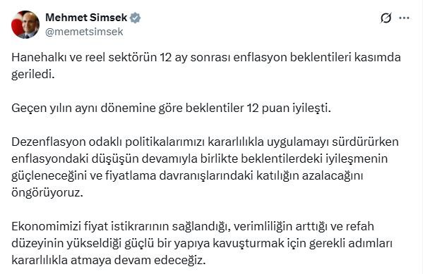 Hazine ve Maliye Bakanı Mehmet