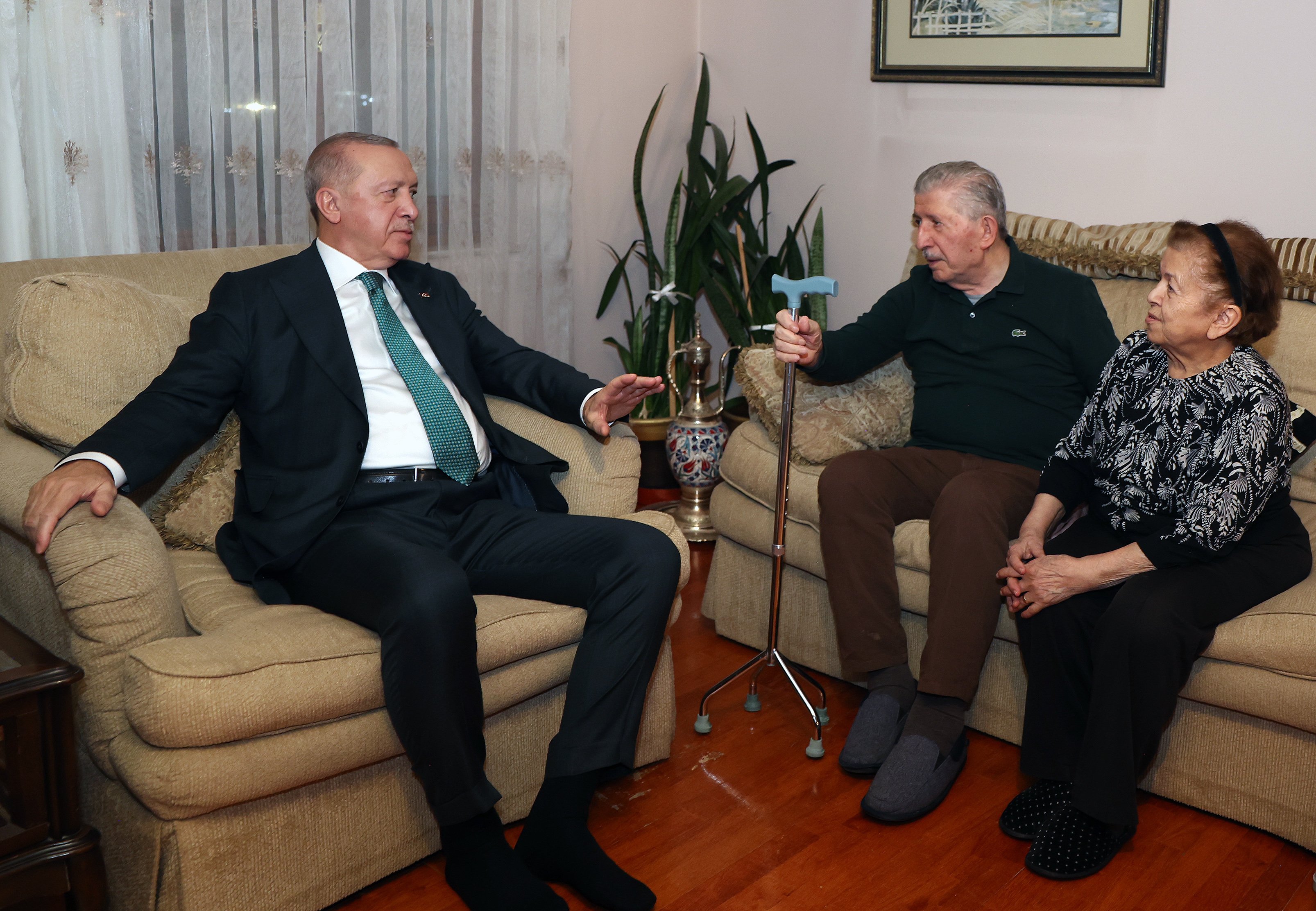 Cumhurbaşkanı Erdoğan’dan Köksal Toptan’a Anlamlı Ziyaret