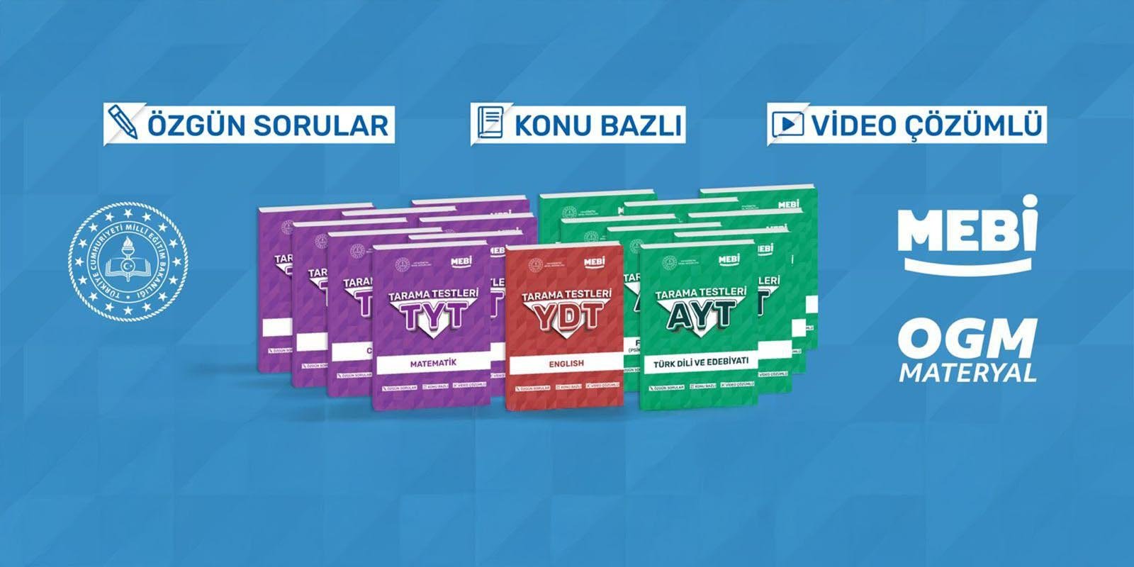 MEB’den Dev Adım: YKS’ye Hazırlık İçin 6.831 Özgün Soruluk Tarama Testi Kitapları Yayımlandı!