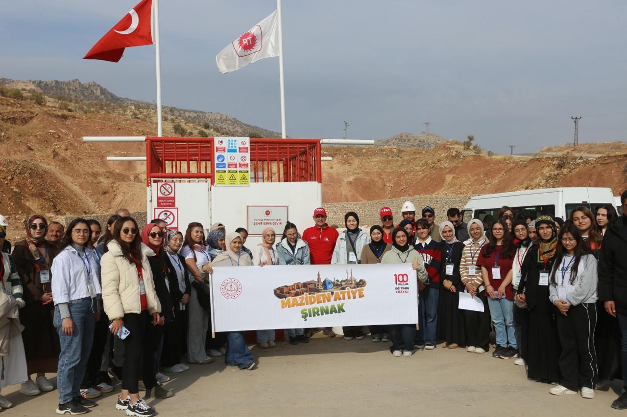 Gabar Dağı’nda Enerji Bağımsızlığı Ruhu: Öğrenciler Petrol Üretim Tesisinde Milli Mücadeleye Tanıklık Etti