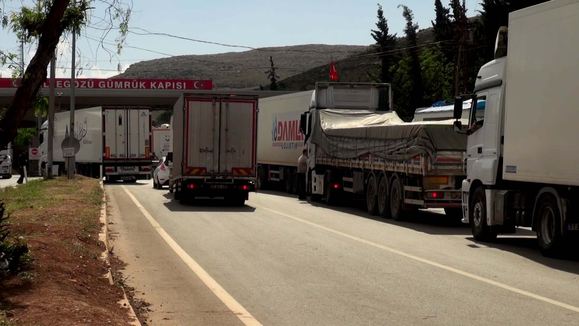 Türk TIR'ları 14 yıl aradan