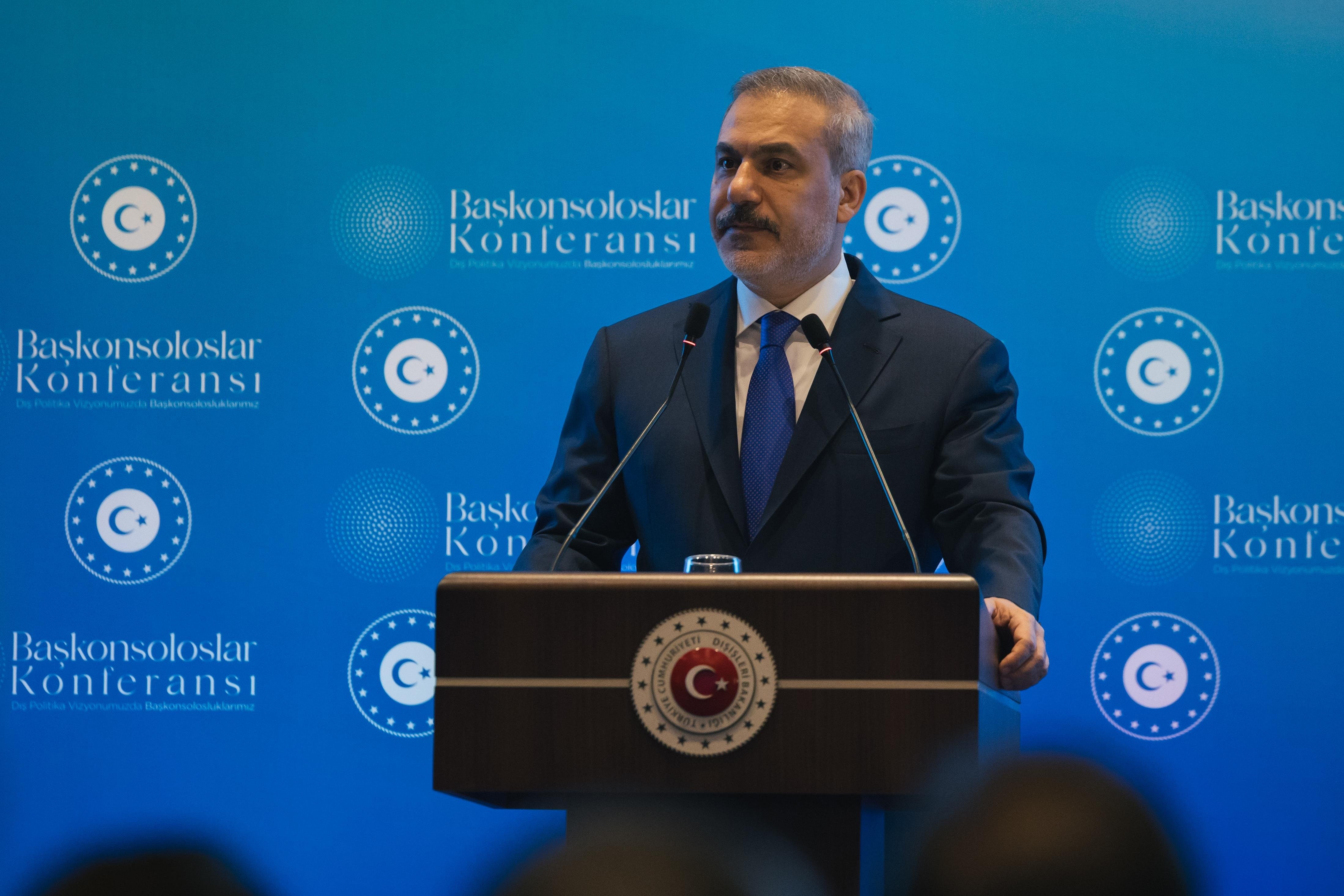 Hakan Fidan Başkonsoloslar Konferansı’nı Açtı: Türkiye’nin Dış Politikası Masaya Yatırılıyor