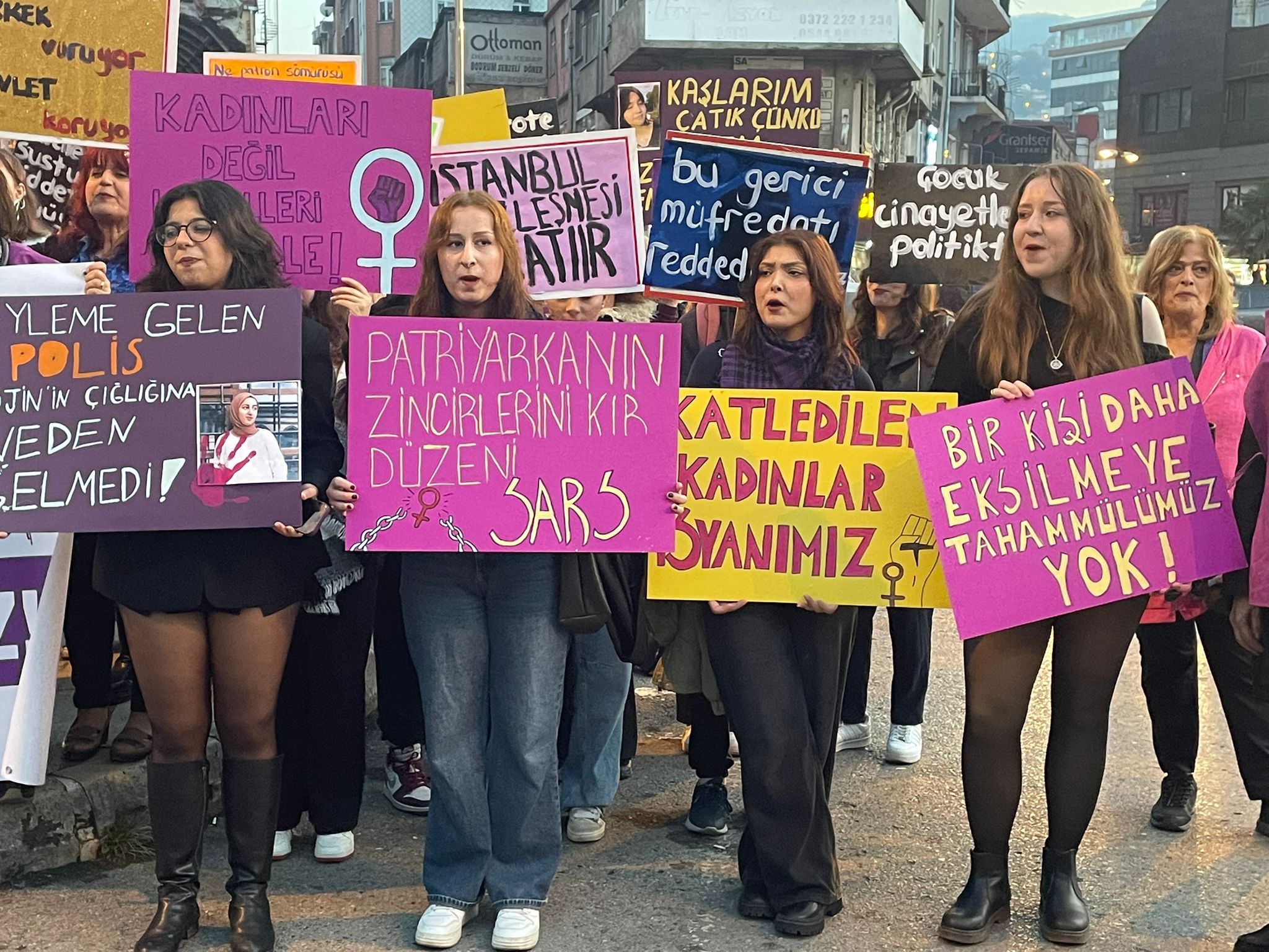 Zonguldak'ta Kadın Platformu, artan kadına