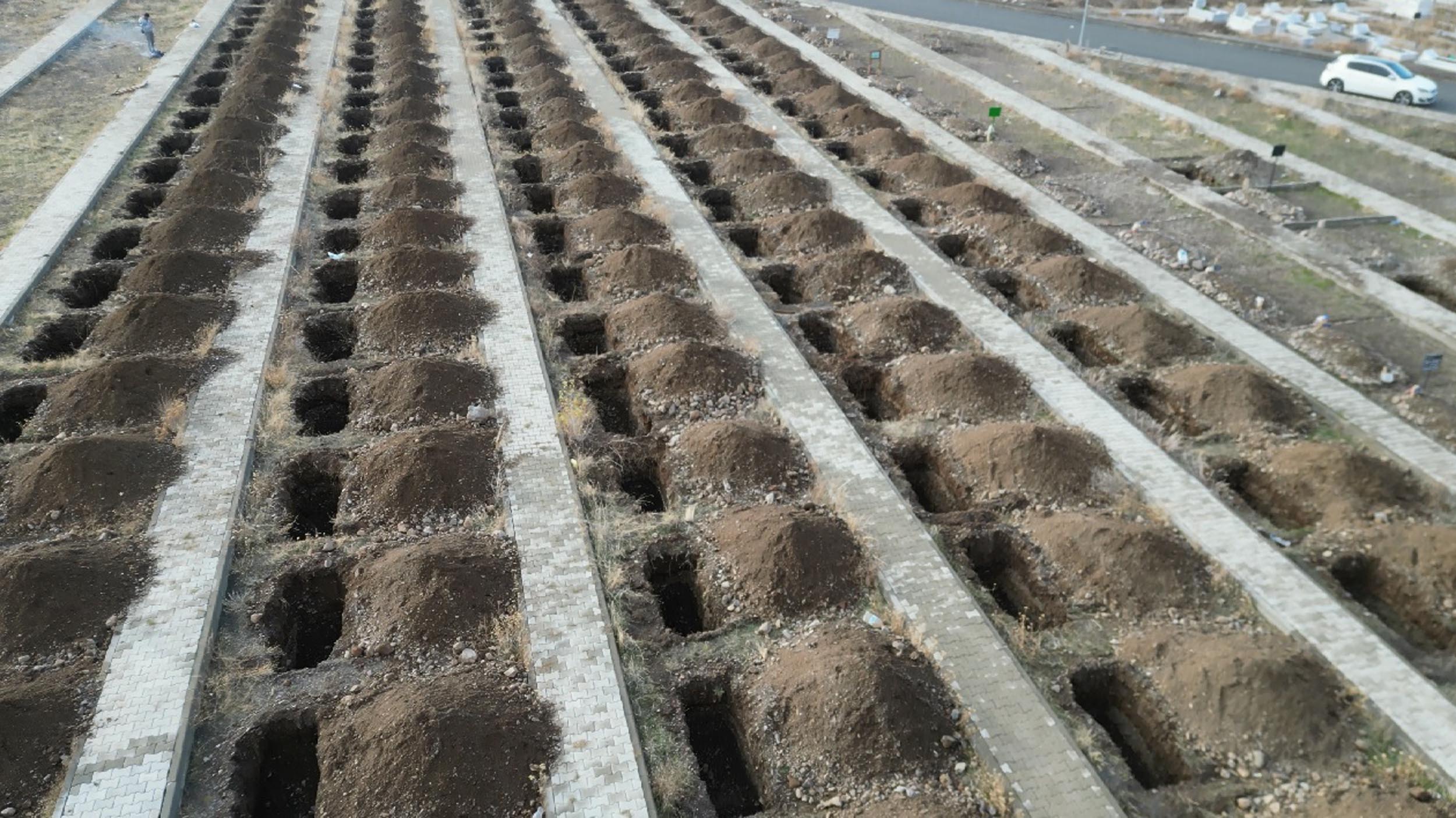 Erzurum’da Dondurucu Soğuklar Öncesi Acil Önlem: 500 Kışlık Mezar Hazırlandı!