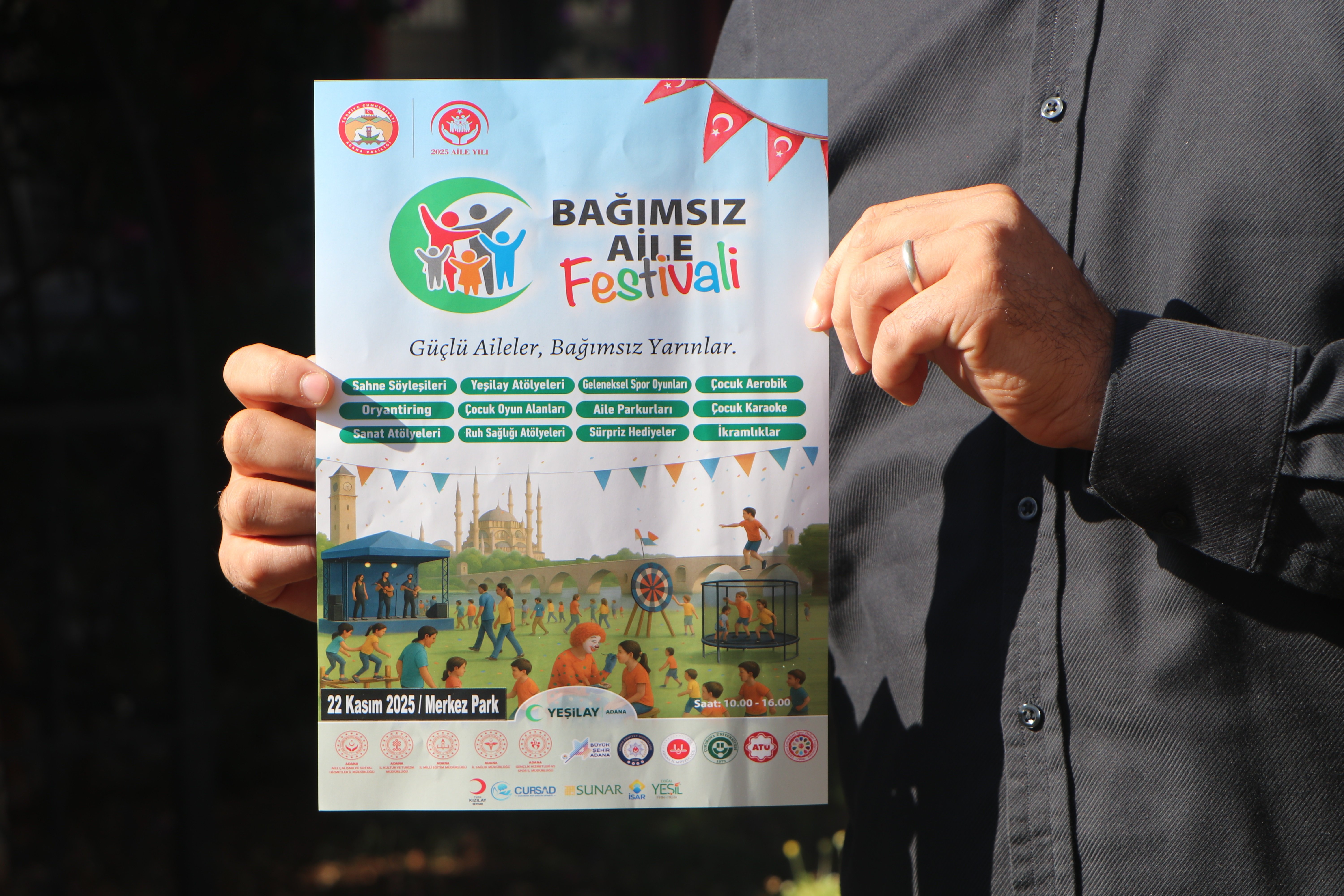 Adana’da Bağımsız Aile Festivali Başlıyor: Aile Bilinci ve Sağlıklı Yaşam Vurgusu