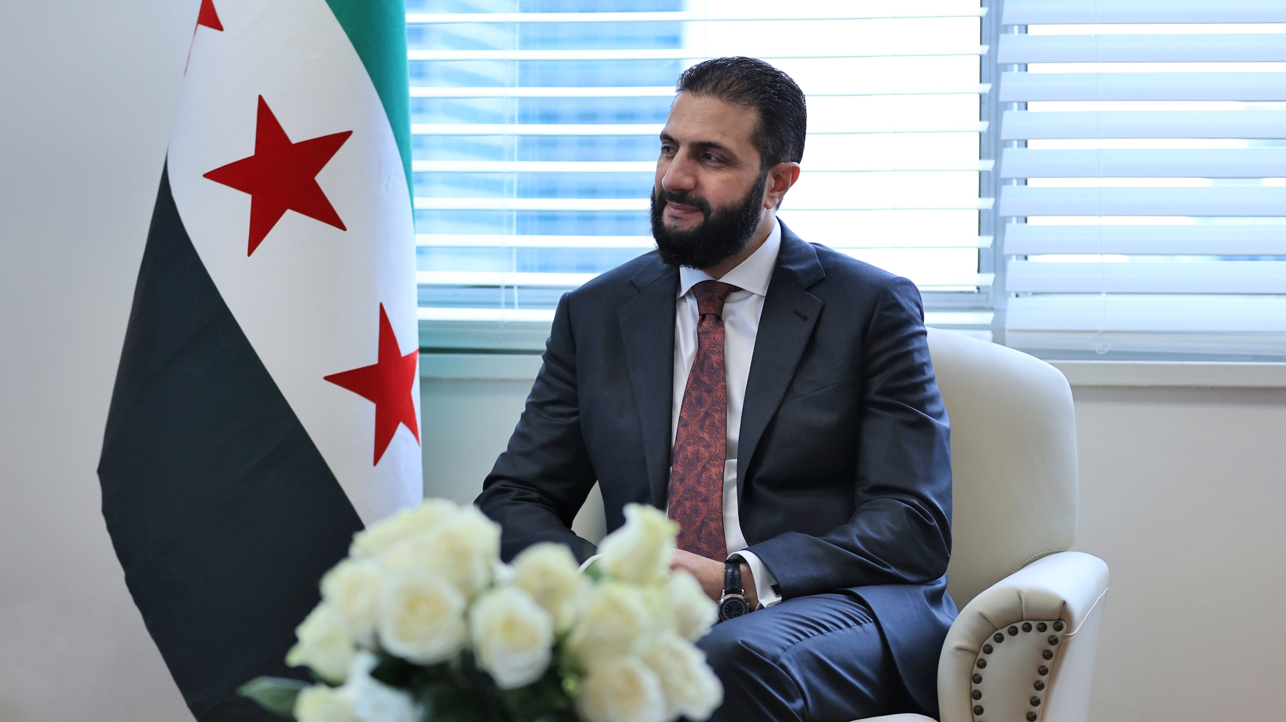 Suriye Cumhurbaşkanı Ahmed Şara,