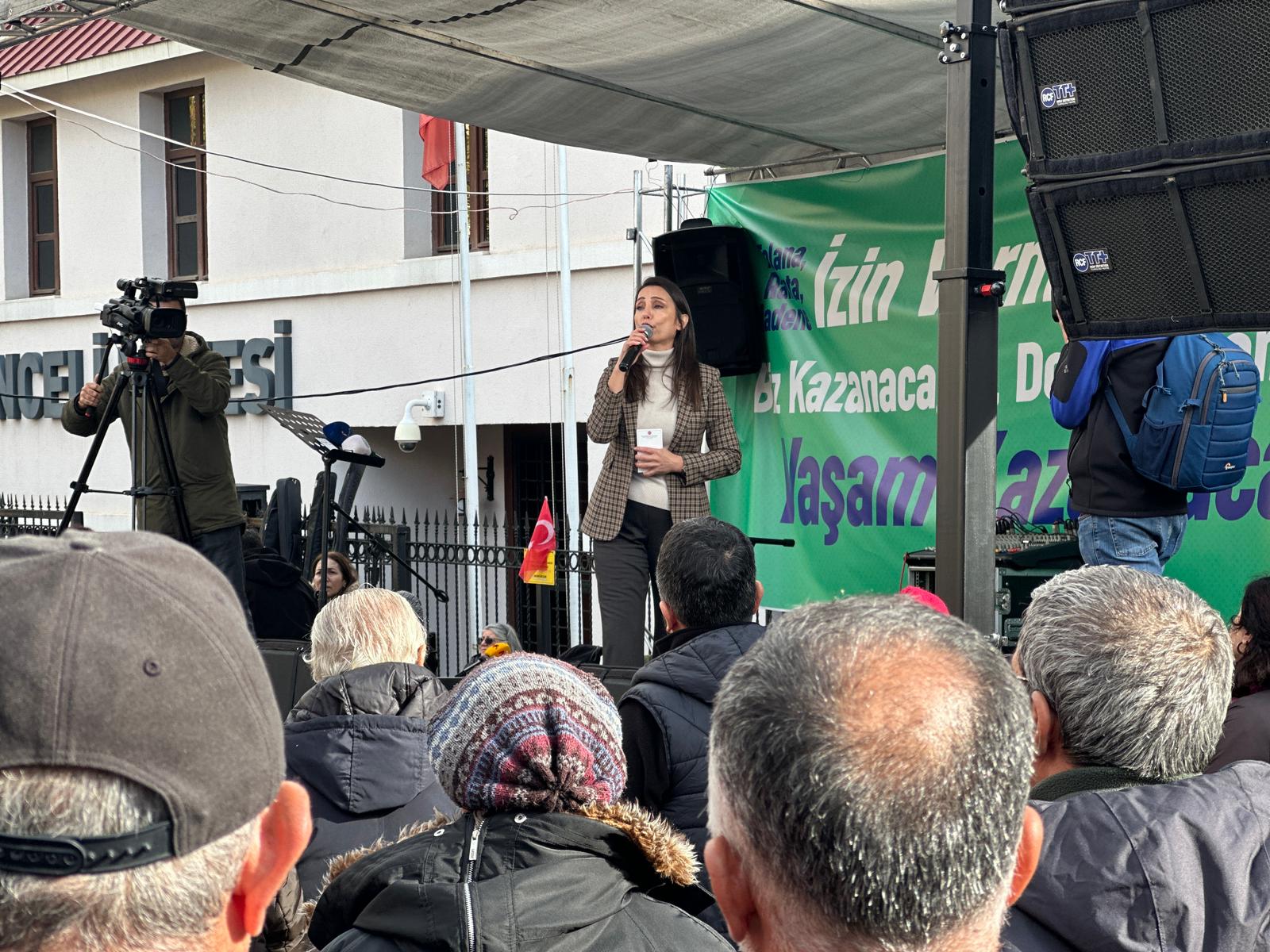 DEM Parti Eş Genel Başkanı Hatimoğulları: Doğa Talanına Karşı Mücadelemiz Sürüyor