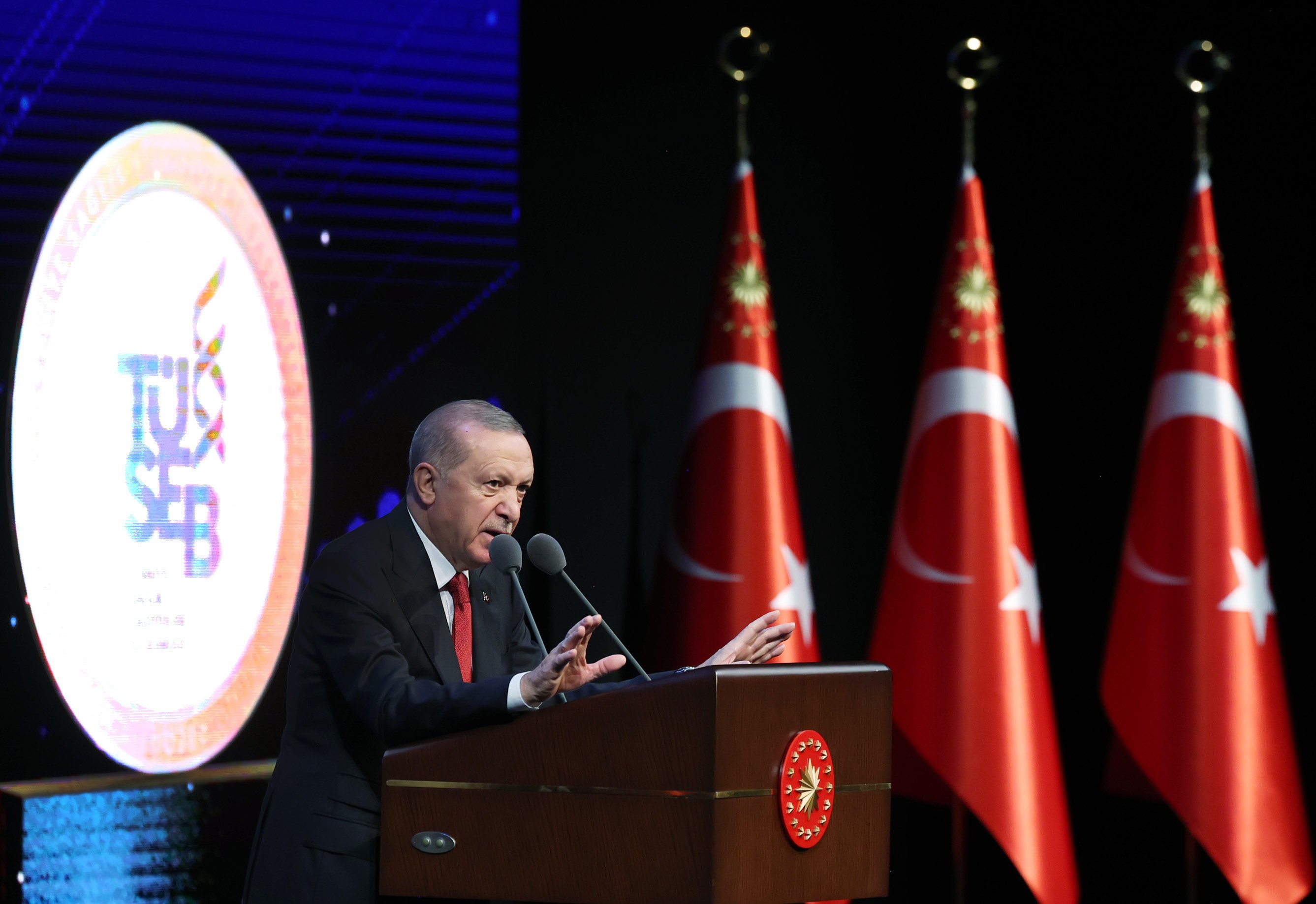 Cumhurbaşkanı Erdoğan, Türkiye'nin güçlü sağlık