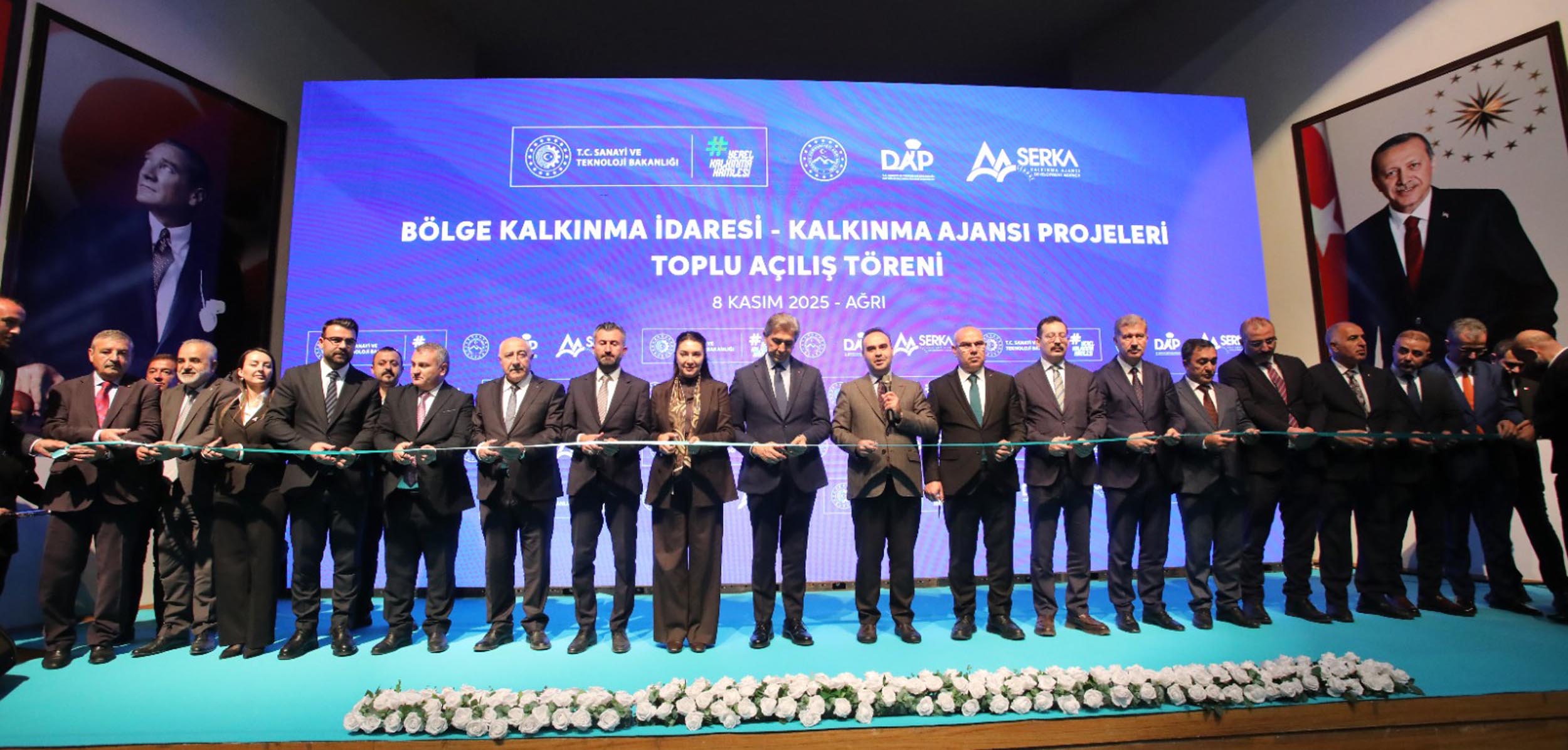 Bakan Kacır’dan Ağrı’da Tarihi Açıklama: 81 İlin Potansiyelini Harekete Geçiriyoruz