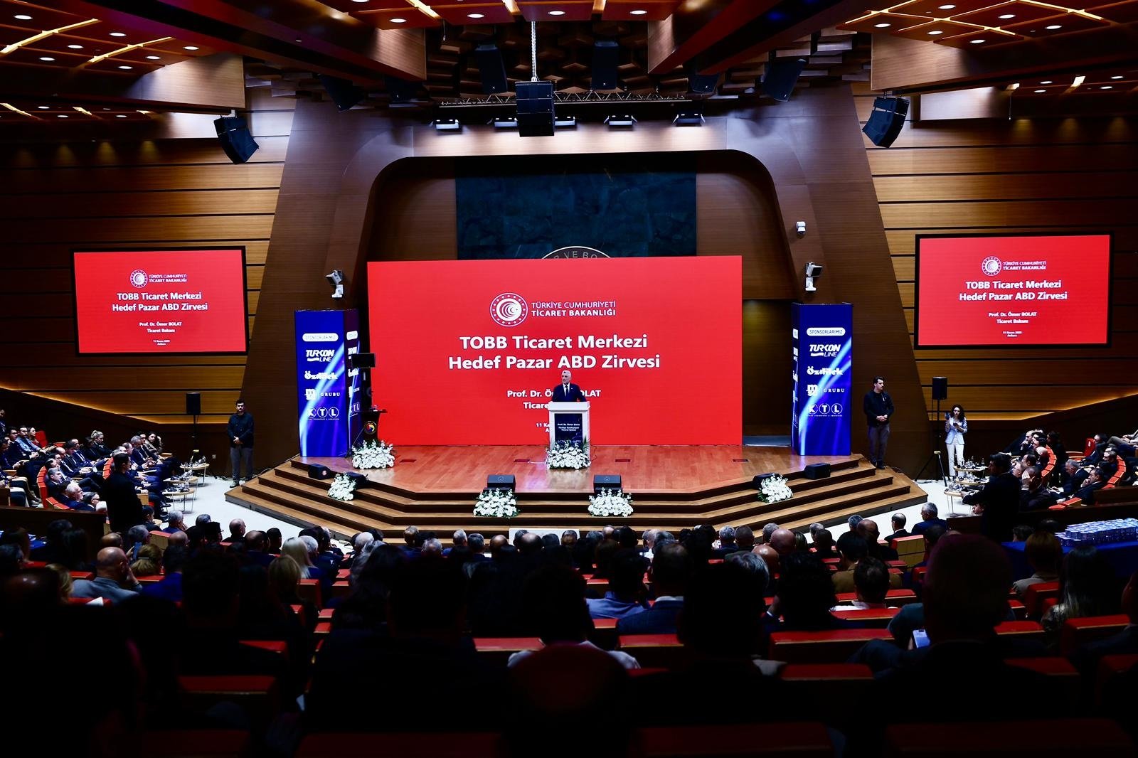 Bakan Bolat’tan ABD Açıklaması: Ticaret Hacmini 100 Milyar Dolara Çıkaracağız