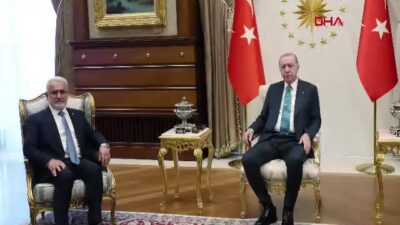 Cumhurbaşkanı Erdoğan HÜDA PAR Genel Başkanı Yapıcıoğlu’nu Kabul Etti