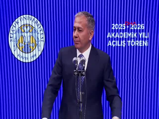 İçişleri Bakanı Ali Yerlikaya,