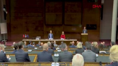 Dışişleri Bakanı Hakan Fidan Finlandiya Meclis Başkanı Jussi Halla-aho ile Görüştü