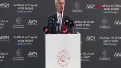 Bakan Uraloğlu Gazipaşa Yat Limanı’nın Açılışını Gerçekleştirdi