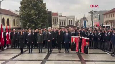 Trakya’da 09.05’te Hayat Durdu: Atatürk Ebediyete İntikalinin 87. Yılında Anıldı