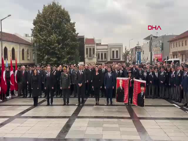 Trakya’da 09.05’te Hayat Durdu: Atatürk Ebediyete İntikalinin 87. Yılında Anıldı