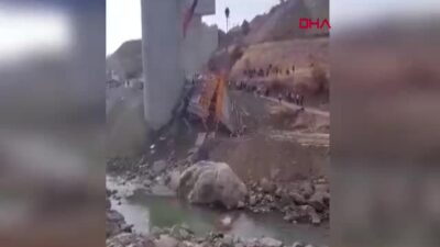 Diyarbakır’da Viyadük İnşaatında İskele Çöktü: Yaralılar Var